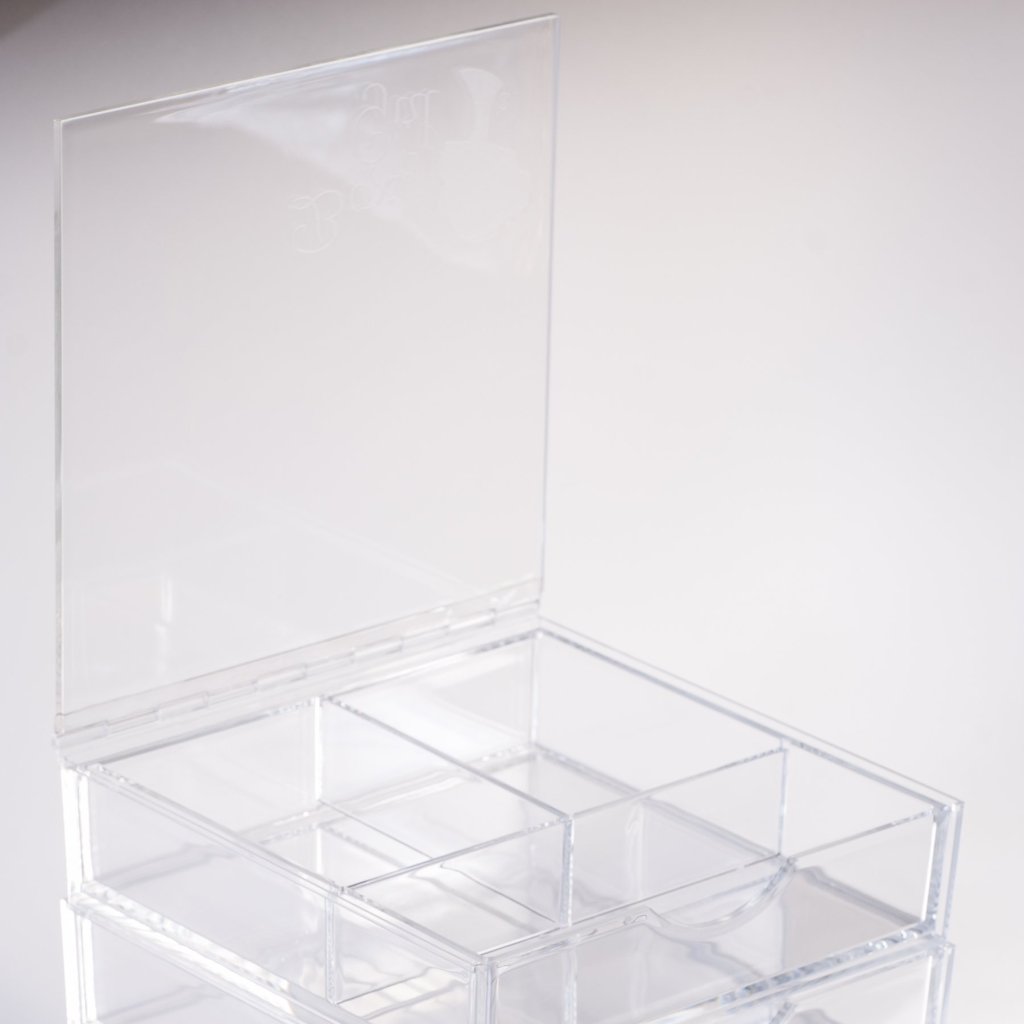 Boxy Girl® Four Stack - Acrylic Makeup Organizer with Drawers