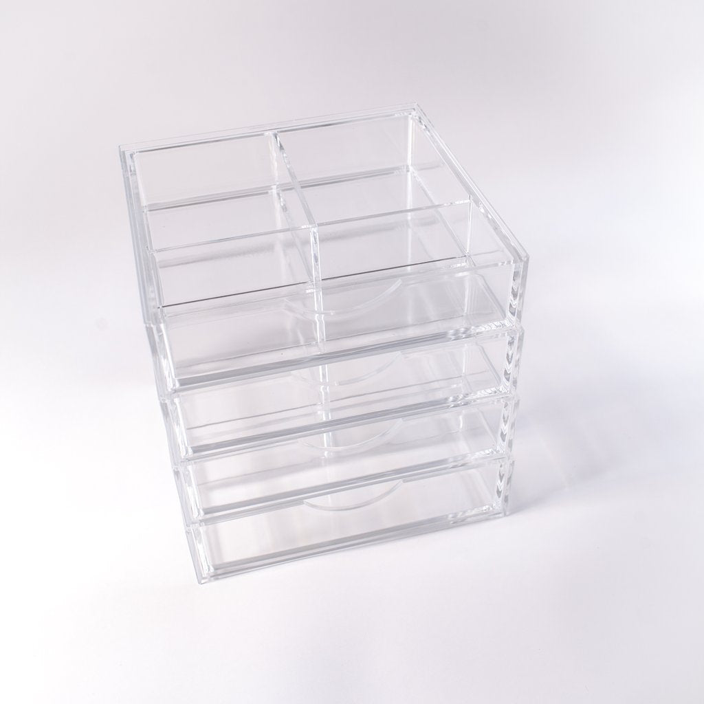Boxy Girl® Four Stack - Acrylic Makeup Organizer with Drawers