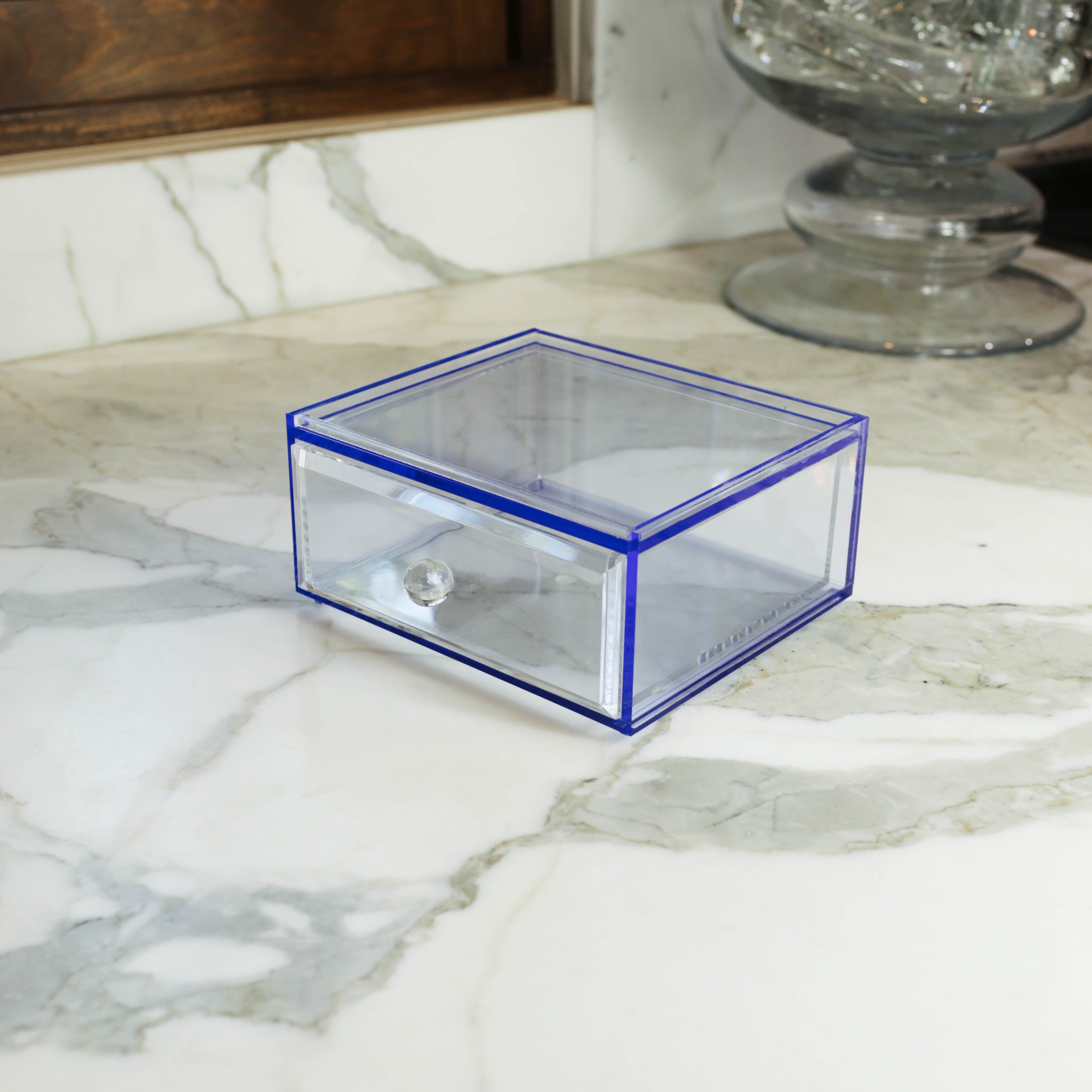 Blue Stackable Box