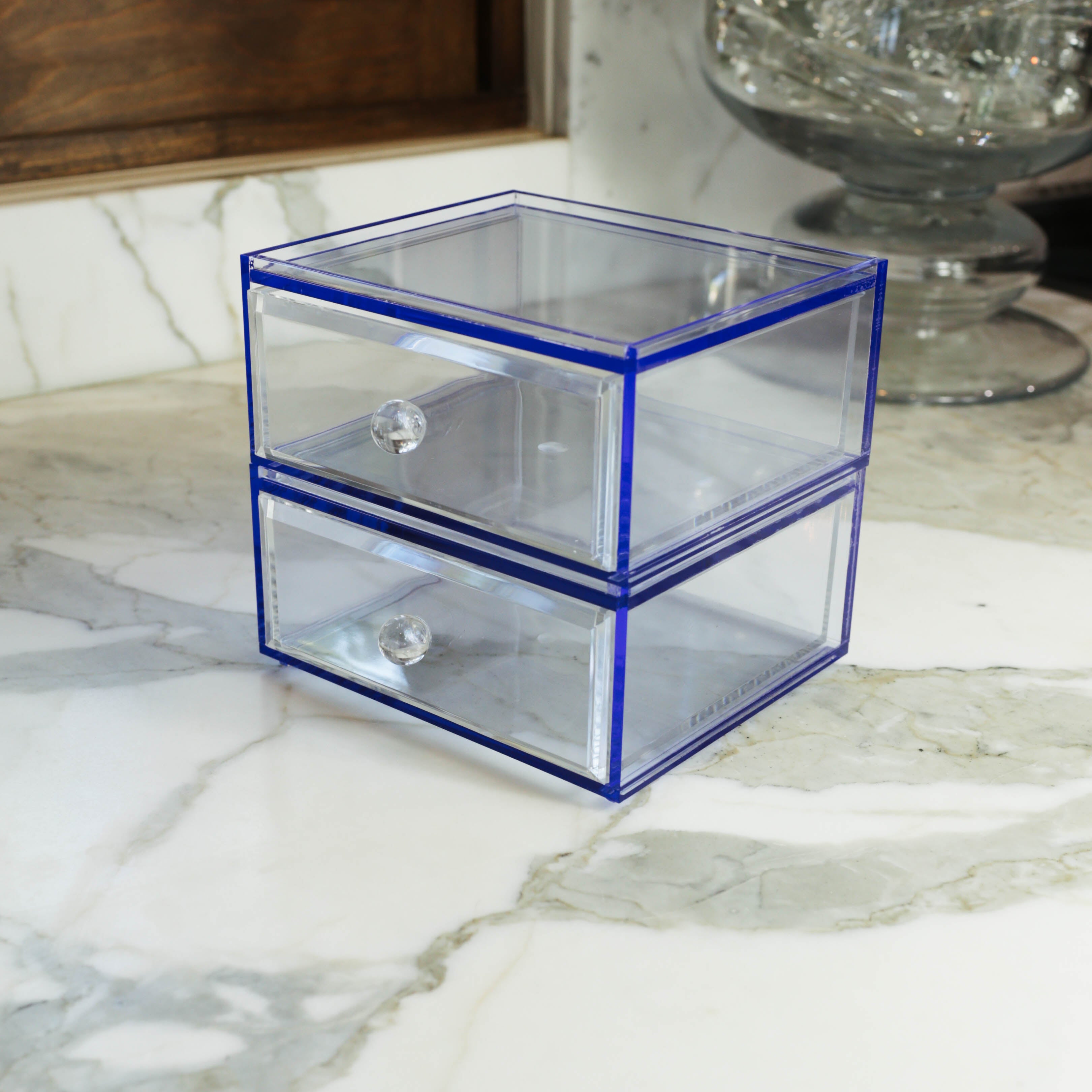 Blue Stackable Box