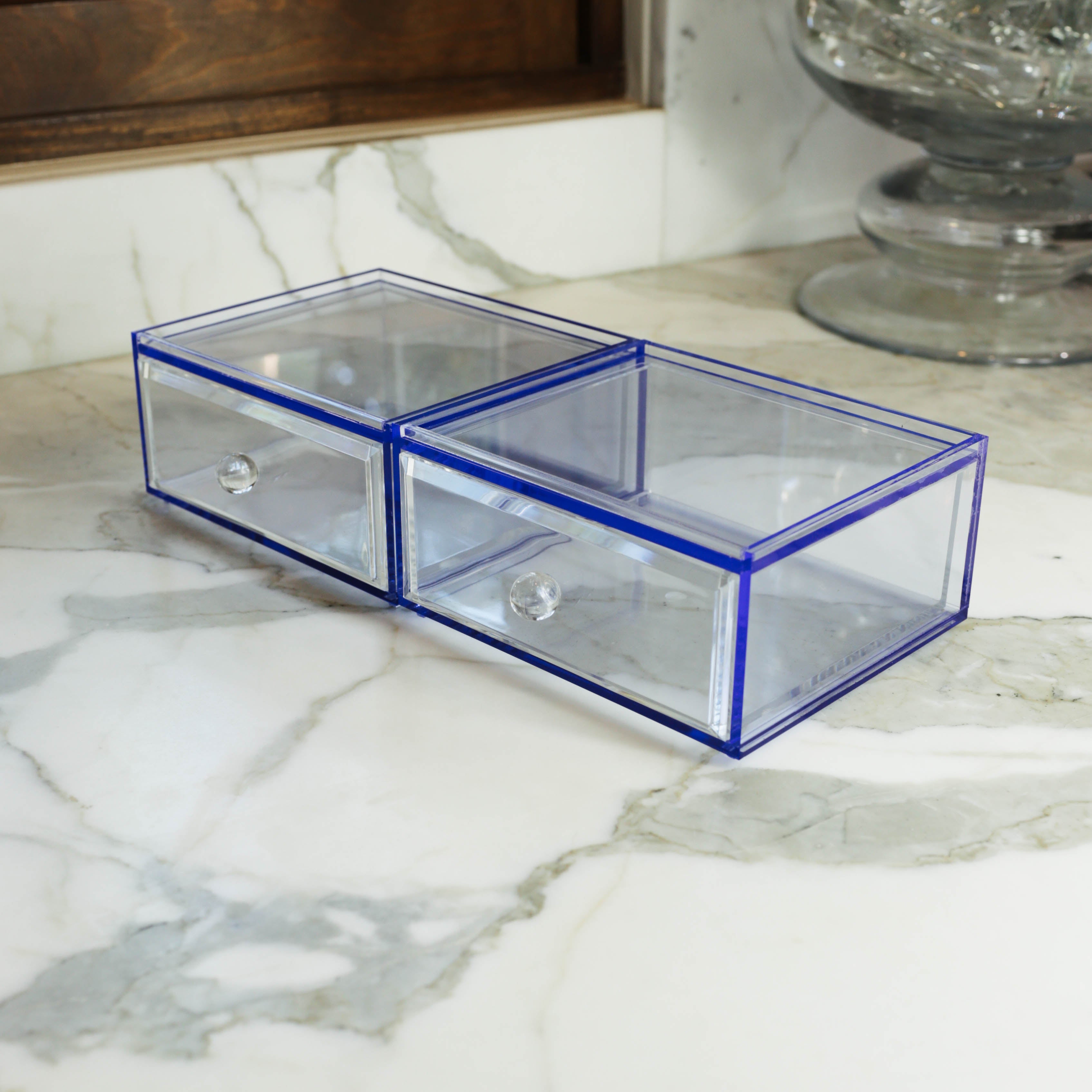 Blue Stackable Box